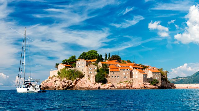 Island-hotel St. Stefan (Sveti Stefan), Montenegro