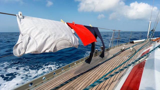 What to take out of clothes with you on a yacht