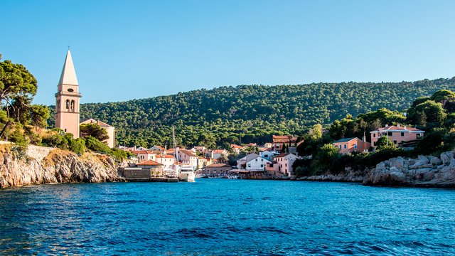 The Veli Lošinj town, Lošinj island, Croatia - Adriatic sailing routes of SimpleSail